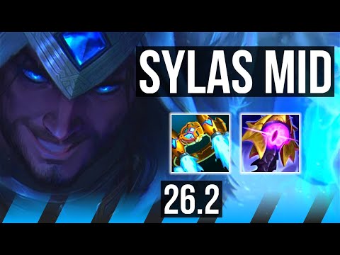 SYLAS vs IRELIA (MID) | Good KDA: 8/2/13 | KR Master | 26.2