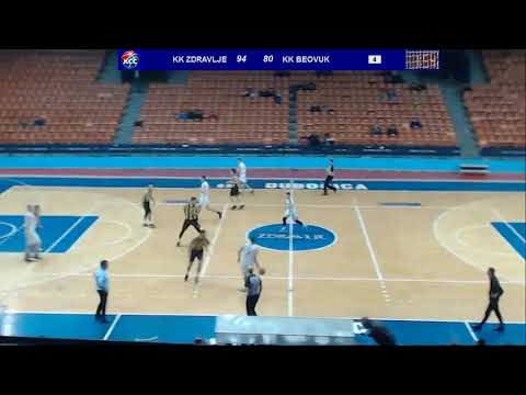 2MLS 8. kolo / KK Zdravlje - KK Beovuk 72 / 24.11.2019.