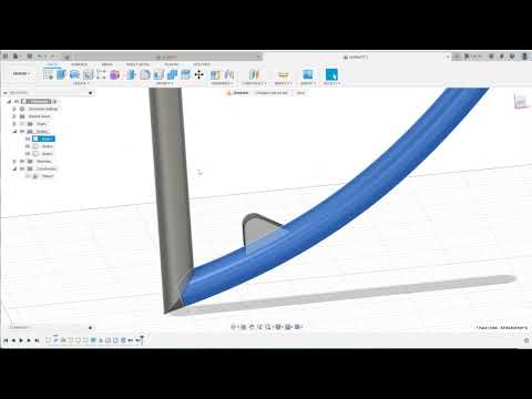 Fusion 360 - MTB Frame - Shock Mounting Bracket