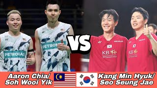 Download lagu Amazing Match Aaron Chia/Soh Wooi Yik (MAS) vs Kang Min Hyuk/Seo Seung Jae (KOR) mp3
