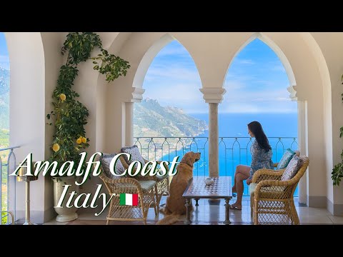 🇮🇹 4 Day Trip to AMALFI COAST | CAPRI and POSITANO yacht day with My DOG | Belmond Caruso Hotel 🍋