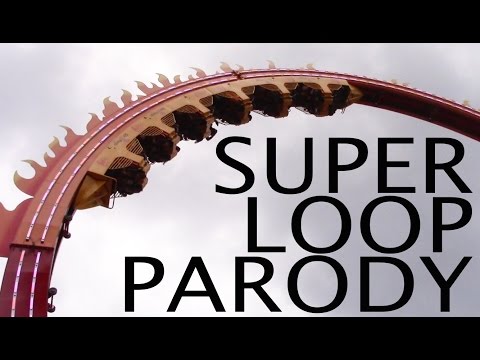 Larson Super Loop Parody 22m Giant Loop Fireball Amusement Ride