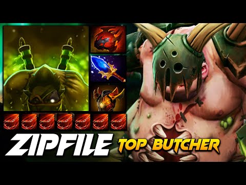 ZIP FILE PUDGE - Top Butcher - Dota 2 Pro Gameplay [Watch & Learn]