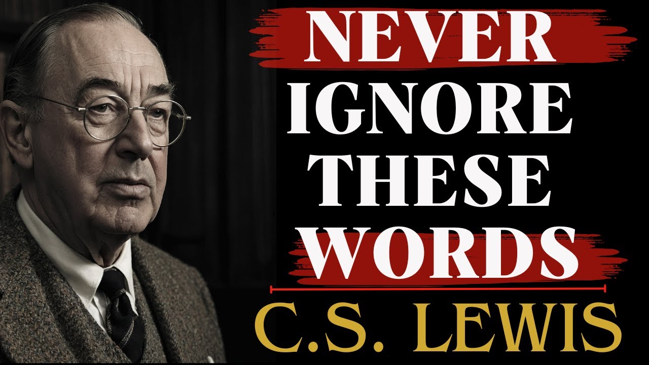 If You HEAR THIS Phrase From Someone, They’re A Narcissist Trying To TRAP YOU | C.S Lewis Sermons