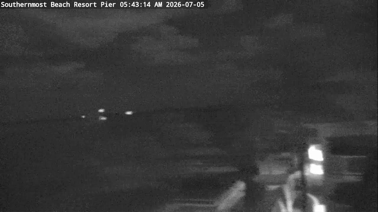 Live webcam view of Muelle del Southernmost Resort