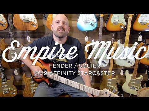 Обзор электрогитары Fender Squier Affinity Starcaster