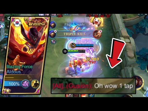 Ohhh wow one tap aldous 😱 - Mobile Legends bang bang