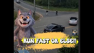Download the video "RUN FAST as you can!! Live-Stream Traffic in USA! #live #cars #trucks #traffic  #vehicles"