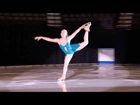 Brooke Tufts performs 'Riverdance' at the Dick Button Festival of Artistic Skating, 2023