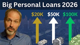 Best BIG personal loans of 2026 | How to Borrow $50K - $100K