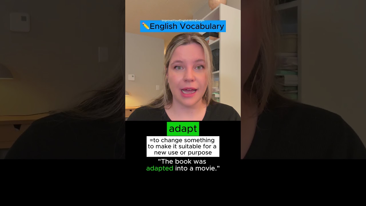 What is the difference between adapt and adopt?
