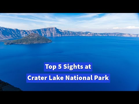 Top 5 Sights at Crater Lake National Park and a One Day Touring Plan