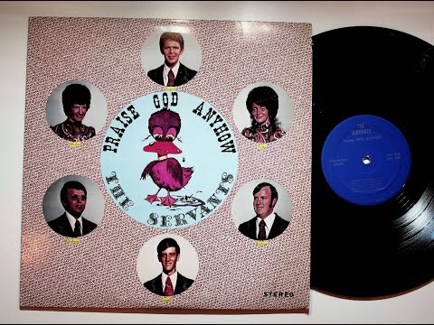 1974 The Servants Praise God Anyhow Gospel Christian Vinyl LP Record Full Album