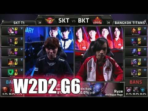 SK Telecom T1 vs Bangkok Titans | Week 2 Day 2 Group C LoL S5 World Championship 2015 | SKT vs BKT