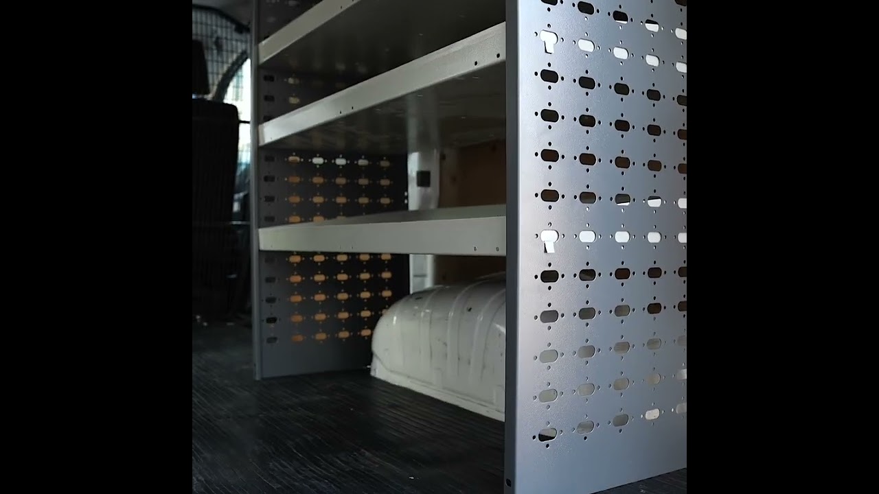 Transform Your Van into an Organized and Efficient Work Space with Our Top-Quality Shelving Systems