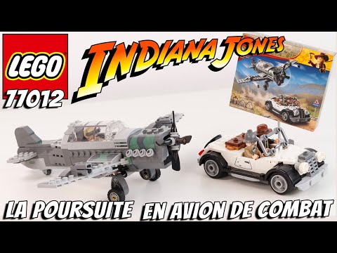 Vidéo LEGO Indiana Jones 77012 : La poursuite en avion de combat