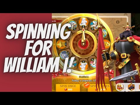Spinning the Wheel for William I - Rise of Kingdoms