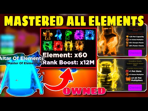 3 Methods To Mastered All Your Elements Quick in Ninja Legend