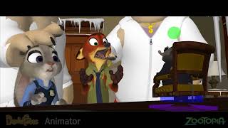 Zootopia - Say hello to GrandMamma Shot Progression