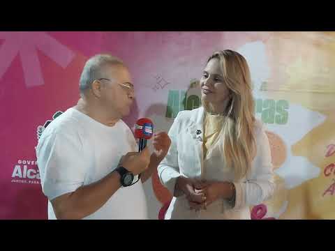 PREFEITA CHARLINE DE ALCÂNTARAS (CE), FALA DOS 68 ANOS DO MUNICÍPIO 