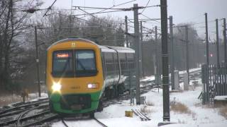 preview picture of video 'The Lickey and Barnt Green with snow.'