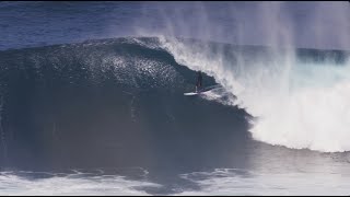 Epic First Swell of the Season at Jaws - Kai Lenny riding new Big Wave Gun design
