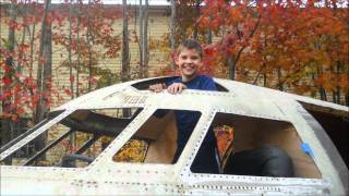 Jet Airplane on School Bus Frame / Mr. Wolf and Momma Bear by Robert Earl Keen Jr