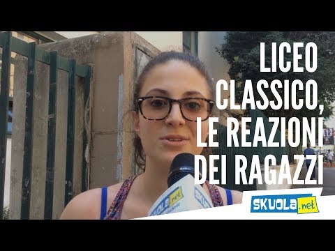 Maturità 2017: le reazioni dei ragazzi del classico