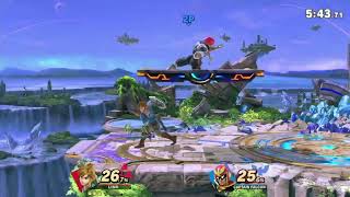 ファルコン特有の入れ込みには対処法を考えよう　スマブラSP　リンク　VIPマッチ