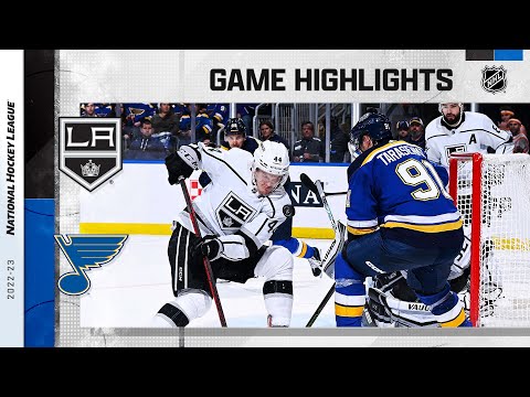 Kings @ Blues 10/31 | NHL Highlights 2022