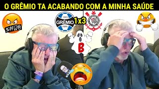 REAÇÕES do FARID ENLOUQUECIDO COM VIRADA DO TIMÃO - GRÊMIO 1X3 CORINTHIANS