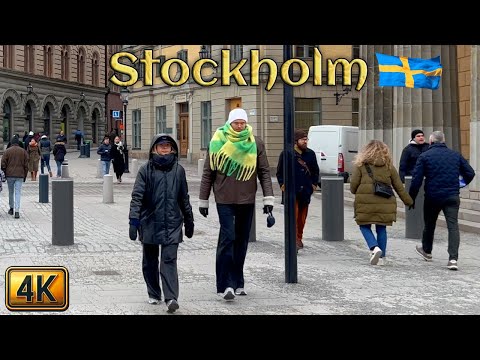 What’s It Like to Walk Through Stockholm’s Old Town? (4K Tour)