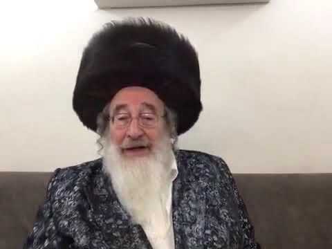 Spinka Rebbe Singing Menucha Vesimcha (TTTO Meltzer Ranenu)