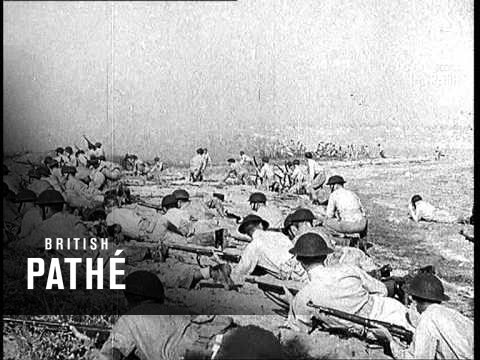 "Mock" Battle At San Diego Lner (1937)