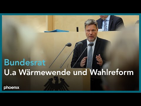 Reden aus dem Bundesrat zur "Wärmewende" und zur Wahlrechtsreform am 12.05.23