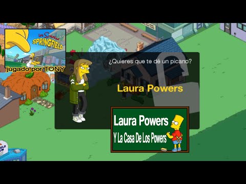 Los Simpson Springfield "Black Friday 2018: Cap. 9 - Laura Powers y la Casa de los Powers" por Tony