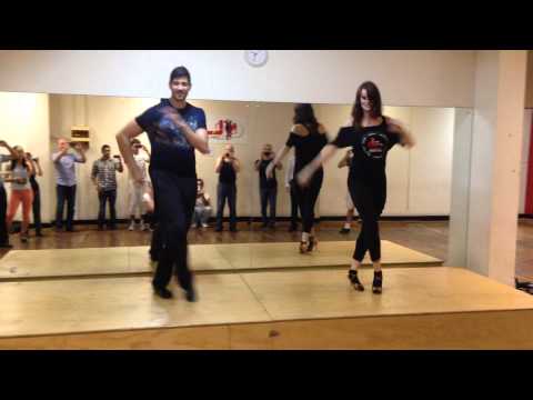 Advanced Salsa Shines #5 - The Knee Sweep