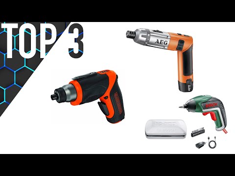 Top 3 of the best ★ mini cordless screwdrivers ★