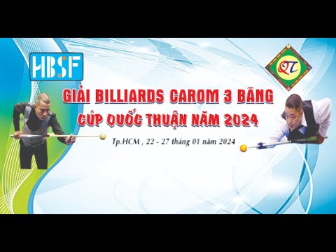 [TV] Quyết Chiến (HT TQC) vs Hoàng Kim (HT TQC) CHUNG KẾT | Giải Billiard 3C Cúp Quốc Thuận 2024
