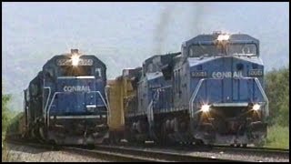 preview picture of video 'Conrail: Harrisburg, PA area action 06-05-1994 Part 2'