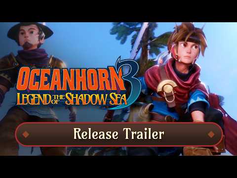 Oceanhorn 3: Legend of the Shadow Sea - Release Trailer - YouTube