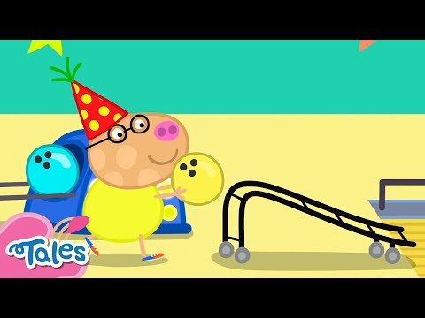 The Bowling Birthday Party! 🎳 | Peppa Pig Tales