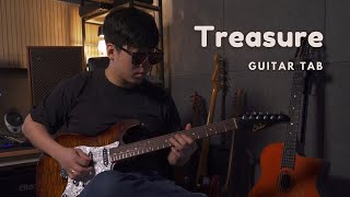 Treasure - HaeChan Park | Pop Guitar Solo | Tab