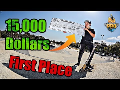 ❗️I WON 15,000 DOLLARS AT A SCOOTER CONTEST❗️(Pro Scooter Series)
