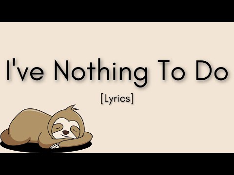 'Monday I have Nothing To Do' (LYRICS)- Lil Ground Beef