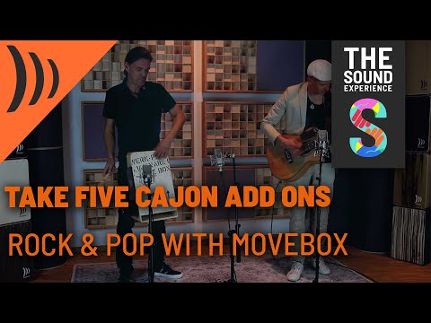 Schlagwerk TAKE FIVE Cajon Add Ons  with MoveBox Rock&Pop