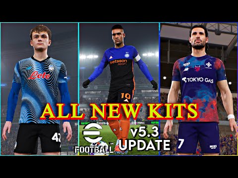 eFootball 2026 v5.3 ALL NEW KITS UPDATE 😍 | Best Jersey in eFootball 2026🔥Best KITS #efootball