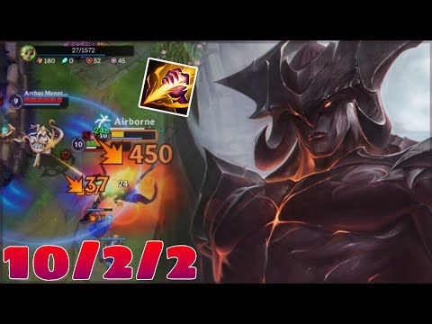 Wild Rift:JUNGLE AATROX 10/2/2 GAMEPLAY
