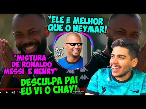 VOCÊ VIU PELÉ? EU VI O CHAY!! MAURICIO REAGINDO A MUSICA DO CHAY DO BOTAFOGO!