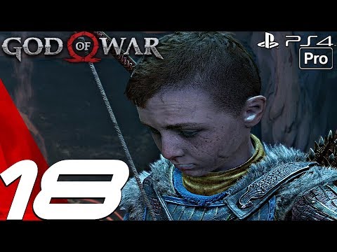 GOD OF WAR 4 - Gameplay Walkthrough Part 18 - Black Rune & Grendel Boss Fight (PS4 PRO)